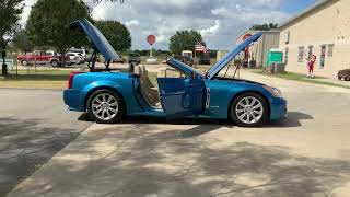 2009 Cadillac XLR Platinum Convertible Northstar V8 Elektra Blue 17k Miles 09-6261C