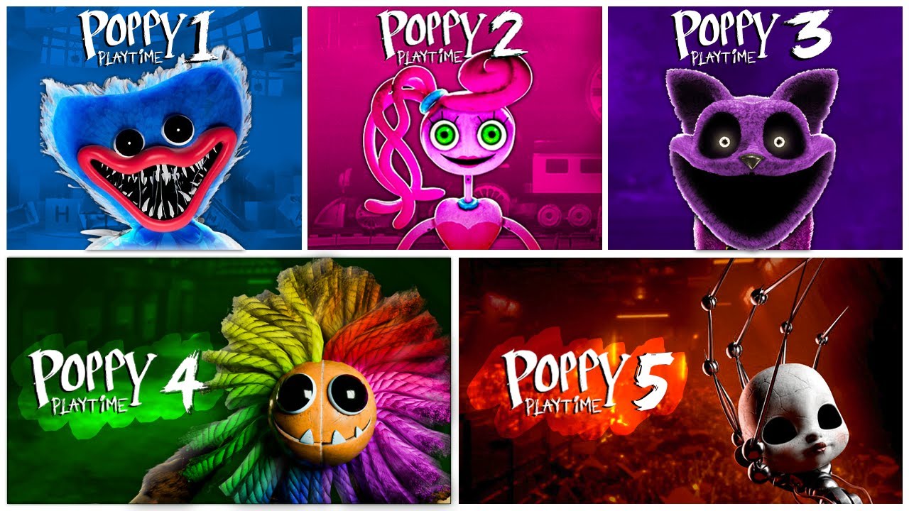 Poppy Playtime Chapter 1 2 3 4 5 Full Gameplay Walkthrough poppy-playtime-chapter-1-2-3-4-5-full-gameplay-walkthrough