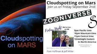 Cloudspotting on Mars
