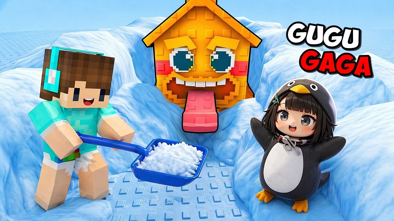 PERTAMA KALI BOCIL BERTEMU DENGAN GUGU GAGA PENGUIN LUCU 🥰