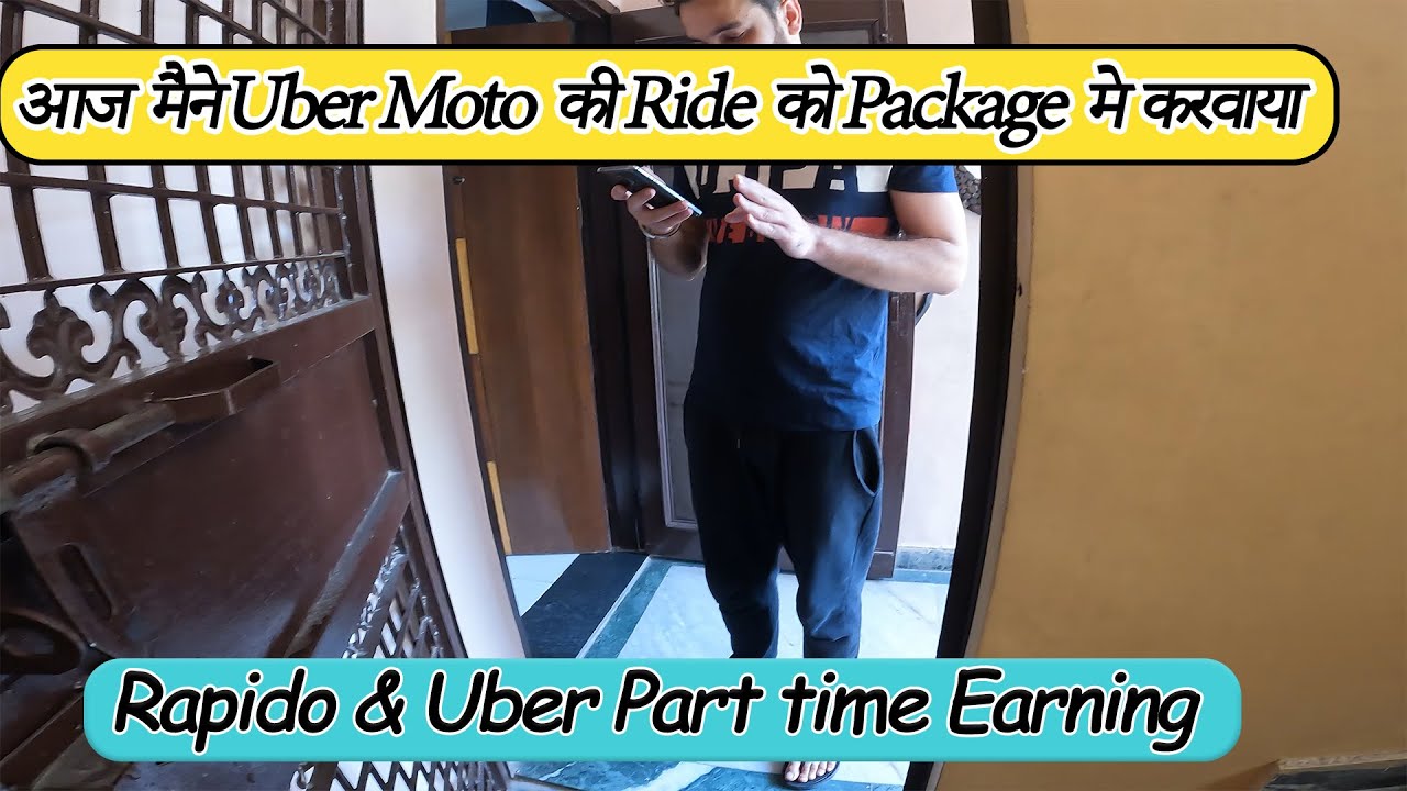 Rapido & Uber Part Time Earning A Day in Life of a Rider Ride on
