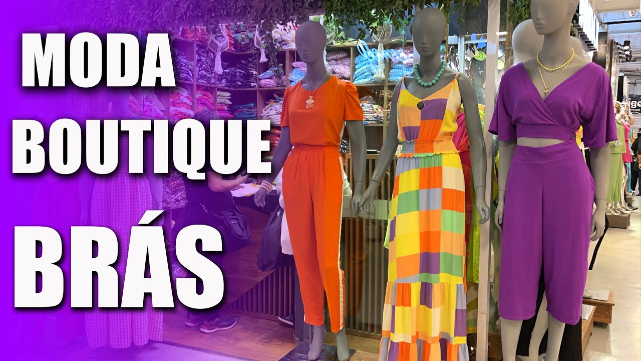 30 Lojas de Moda Boutique no Atacado Brás