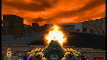 Brutal DOOM, Hell on Earth Starter Pack Map 12: Depot, Hard Realism, Pistol Start