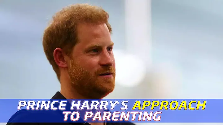 What is the way Prince Harry talks to his kids?