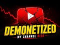 My Channel Got Demonetized ☹️ | The End? | AI Creators Must Watch #demonetization #youtube
