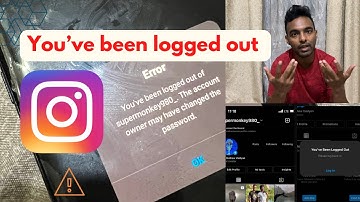 You’ve been logged out | Instagram error login | Instagram login problem 2022 | Malayalam | solved ?