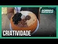 Moradora de comunidade do Rio viraliza como bolo que parece prato de feijoada