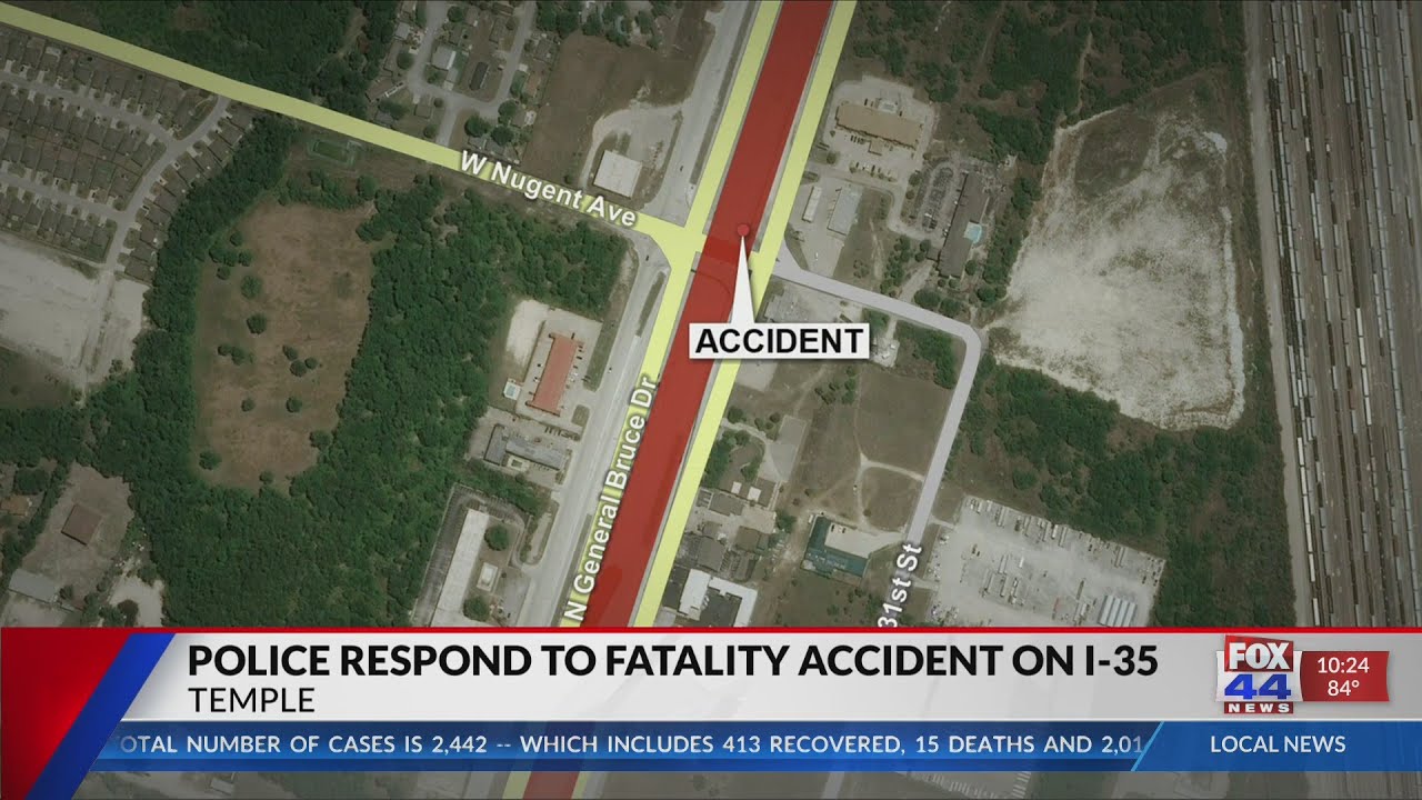 Temple Police respond to fatality accident on I35