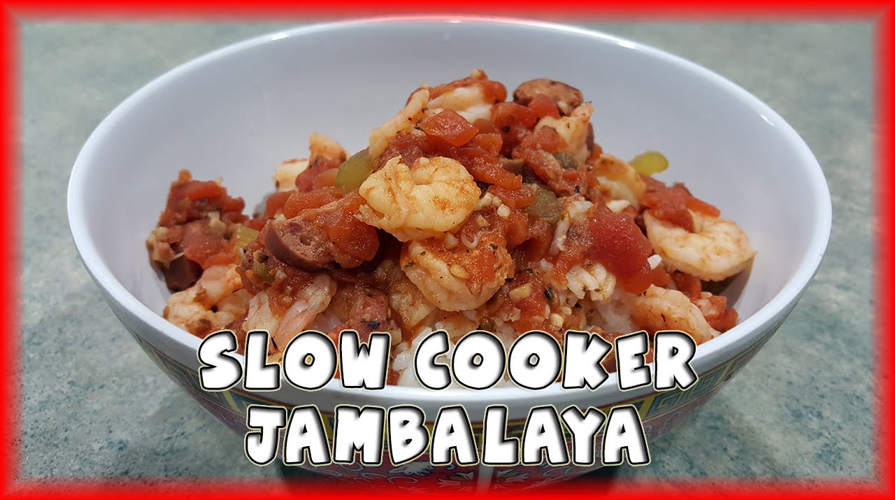 Slow Cooker Jambalaya YouTube