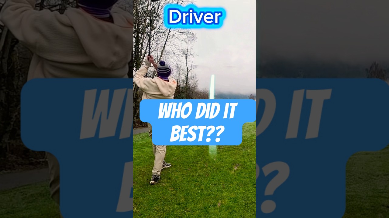 Who had the best drive? #golf #golfskill #golfswing #bogey #golfer