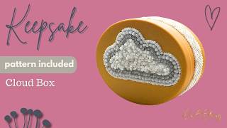 ☁️ Cloud Keepsake Box | Peyote Stitch Tutorial | On A String screenshot 2
