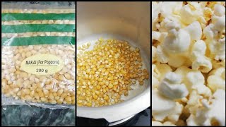 Popcorn recipe ll D-mart popcorn making ll salt popcorn screenshot 2