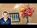 Peindre à l’instinct : un bouquet improvisé au pastel sec