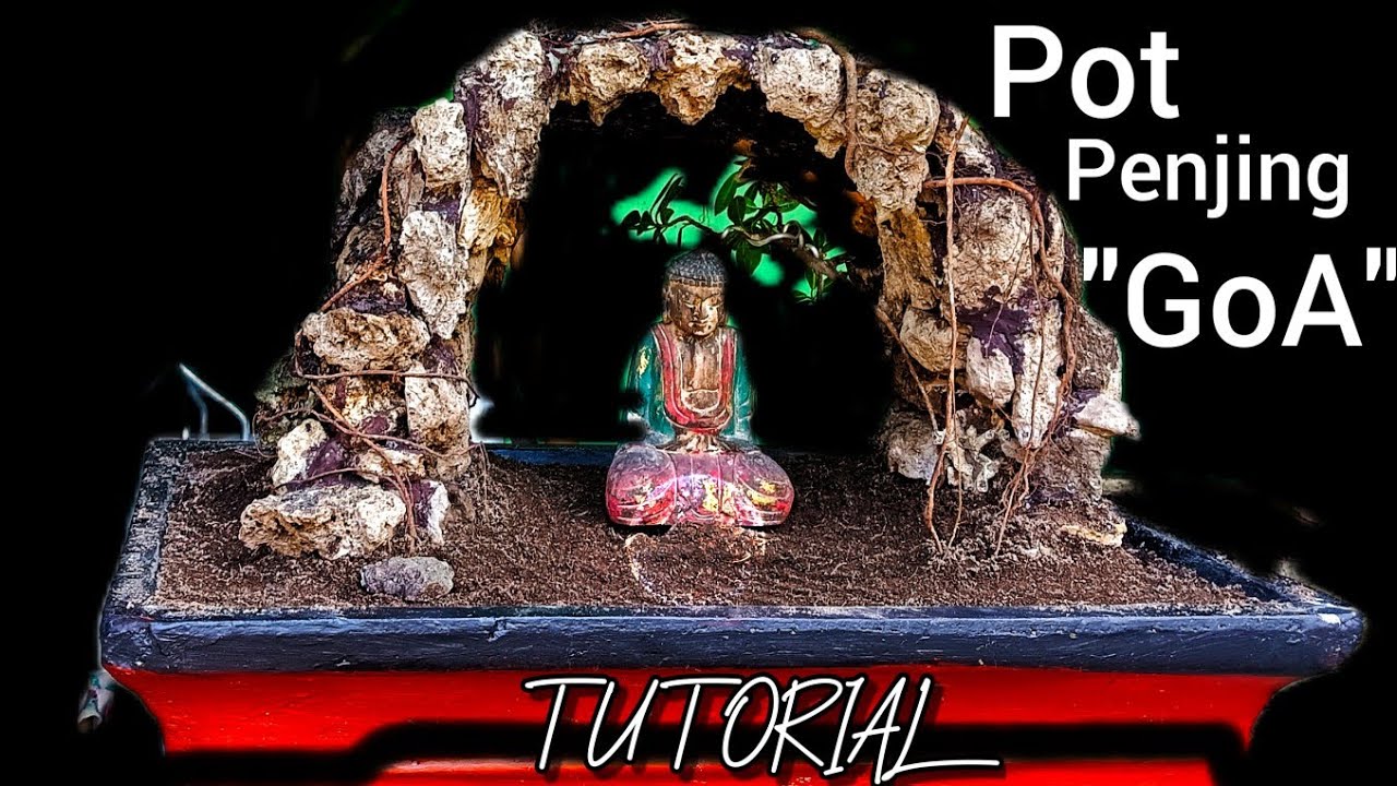 PEMBUATAN POT BONSAI GOA // HOW TO MAKE POT BONSAI CAVEmaster624 YouTube