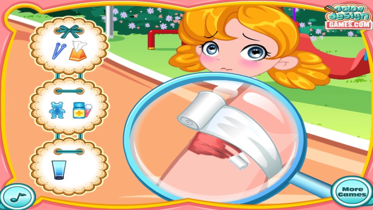 Swing Accident Caring Best Games For Kids YouTube