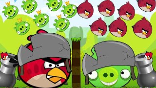 ЗЛАЯ ДИЧЬ на Пушечном взрыве в Энгри Бердс #2 Angry Birds Cannon 2 с Кидом на крутилкины