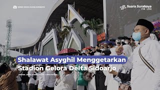 Shalawat Asyghil Menggetarkan Stadion Gelora Delta Sidoarjo