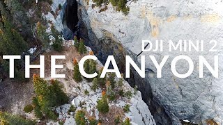 THE FROZEN CANYON | DJI MINI 2 | 4K DRONE FILM