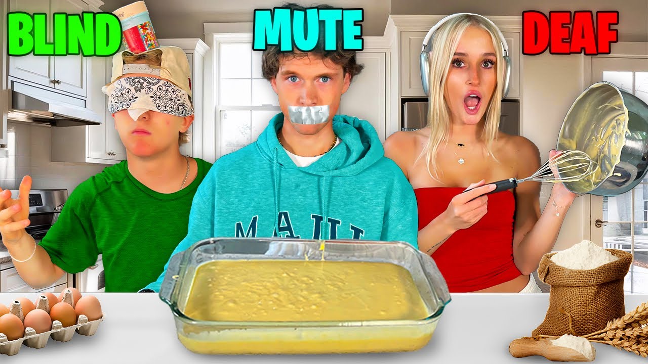BLIND, DEAF, MUTE  CHALLENGE*