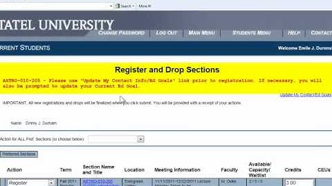 EVC Registration Process