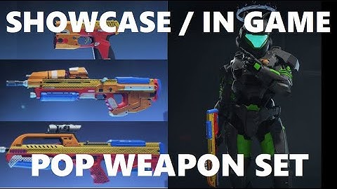 POP WEAPON SET Showcase in Halo infinite