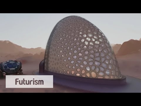 Homes on Mars Might Look Like This