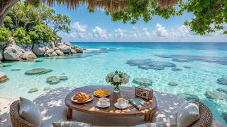 Summer Oceanfront Coffee Lounge | Relaxing Jazz Flow & Sparkling Sea Views for Slow Sunny Mornings screenshot 1