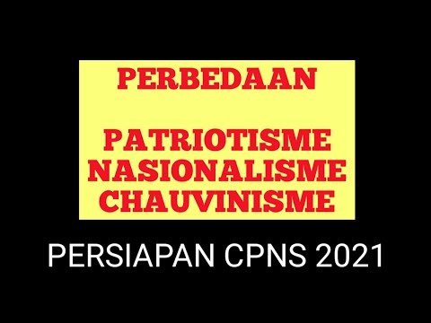 Video: Apa Itu Chauvinisme