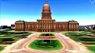 HISTORICAL PLACES OF TEXAS STATE,U S A IN GOOGLE EARTH PART ONE ( 1/2 )