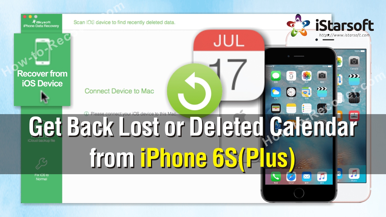 How to Get Back Lost or Deleted Calendar from iPhone 6S(Plus) YouTube