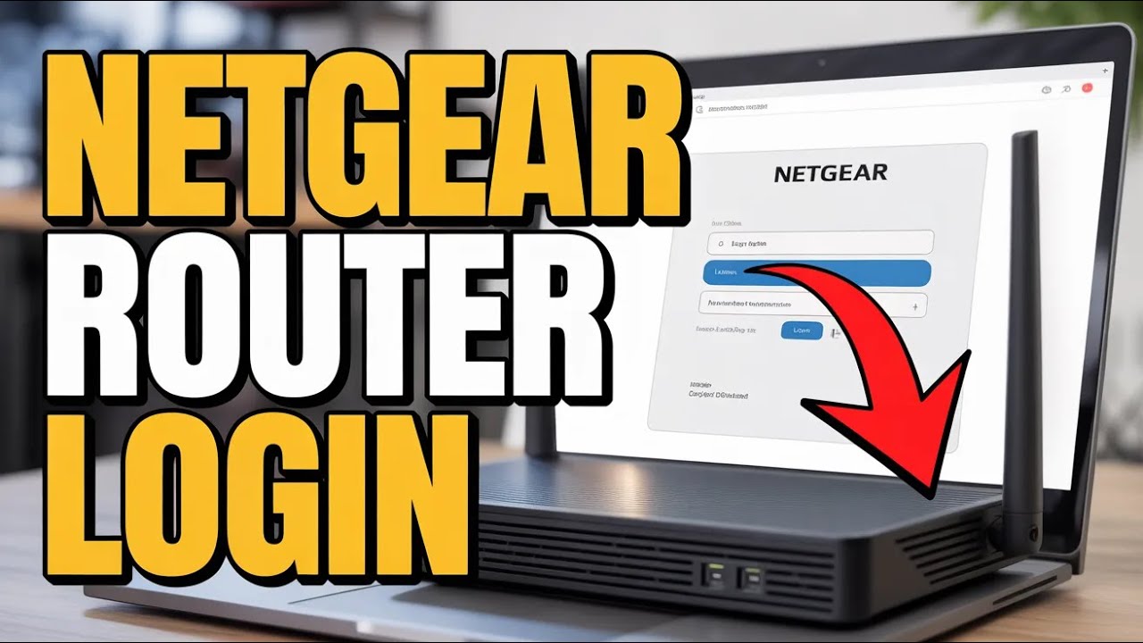 Netgear Router Login Example How to login to Netgear router admin panel - Fast Access - YouTube
