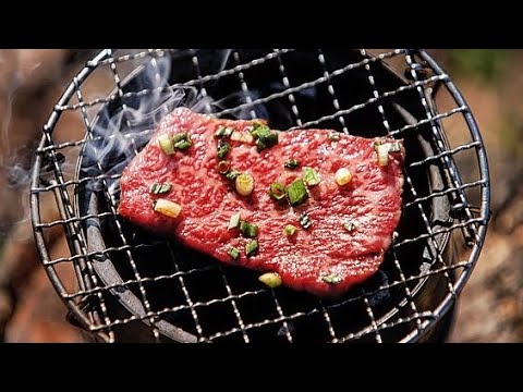 소고기에 간장을 발라보자 / 숯불구이 / 야키니쿠 / 캠핑요리 / 캠핑한끼
