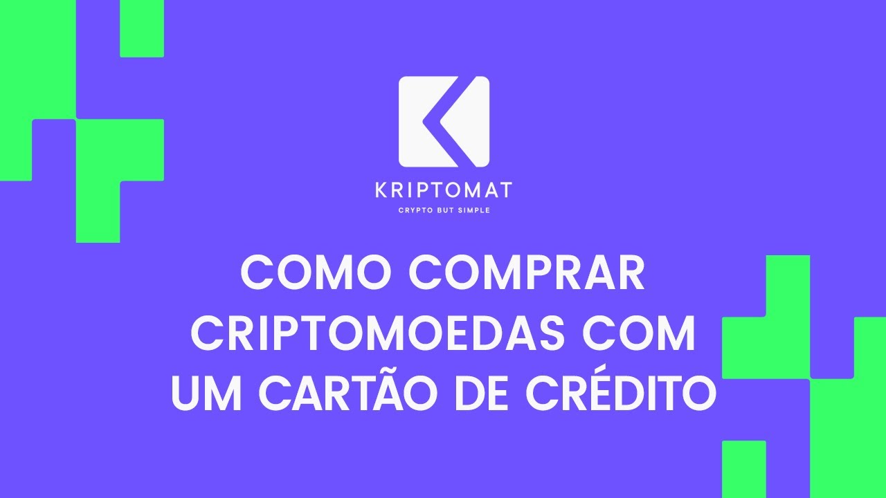Como comprar criptomoedas com um cartão de crédito | Kriptomat