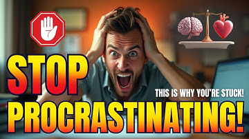 Stop Procrastinating NOW! | The Neuroscience of Why You’re Stuck