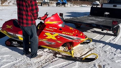 2002 Polaris edge x 800 cold start