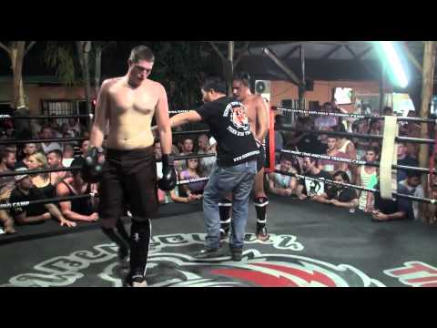 BBQ Beatdown 61: Tyrel (Australia) vs Harley (Australia) martial arts training