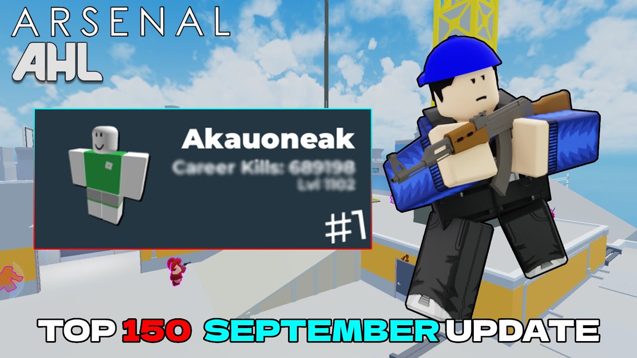 Top 150th Highest Levels Roblox Arsenal Players (September 2025 Update)