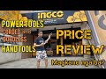 Murang powertools  prices check of ingco tools isaisahin natin kung magkano sa mismong store
