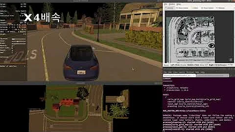 motion planning with basic RRT algorithm in CARLA