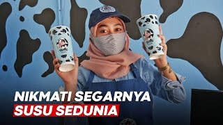 Susu Sedunia, Susu Murni dengan Campuran Buah Asli yang Seger Banget
