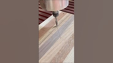 Simple little CNC project! #woodworking #woodwork #woodworker