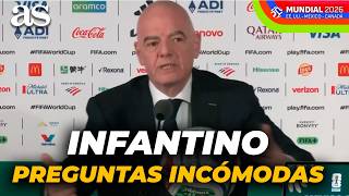 The three awkward questions for Infantino one day before the start of the World Cup
