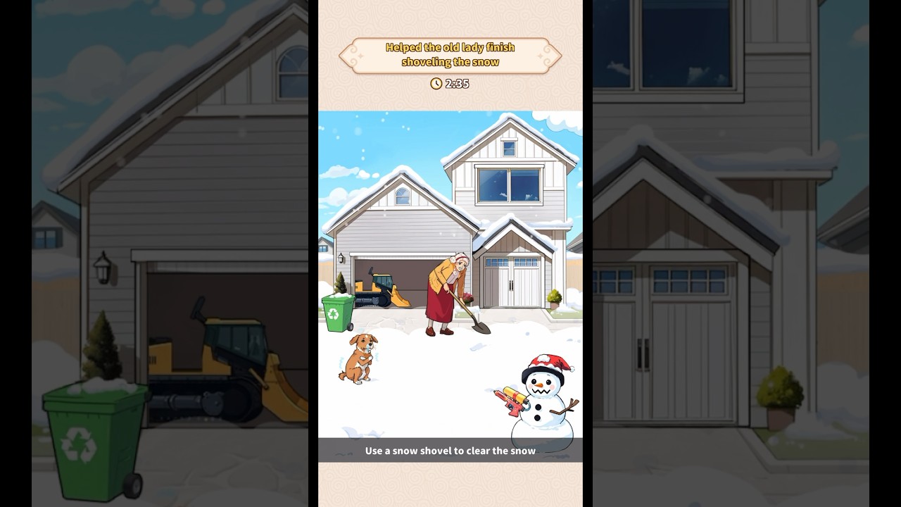 Brain Puzzle: Tricky Quest - Level - Snow Removal.