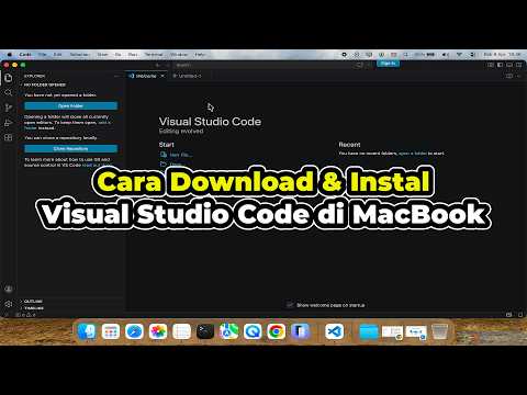 How to Download and Install Visual Studio Code on MacBook | macOS | COMPLETE!