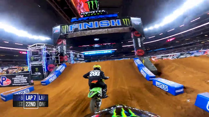 GoPro: Malcolm Stewart | 2021 Monster Energy Supercross | Arlington 1 | 450 Main Event Highlights