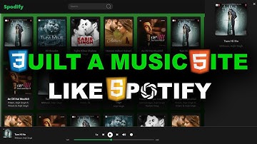 Build a Spotify Clone with ChatGPT | Full Frontend Website Tutorial (HTML, CSS & JavaScript)