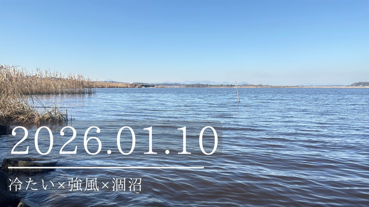 2026.01.10冷たい×強風×涸沼