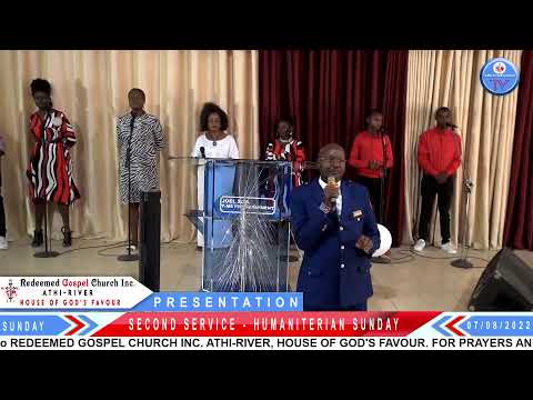 SECOND SERVICE - HUMANITERIAN SUNDAY RGC ATHI-RIVER { HOUSE OF GOD"S FAVOUR 07/08/2022 }