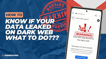 How To Know If Your Data Leaked On Dark Web and What To Do???