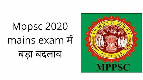Mppsc 2020 mains syllabus analysis part-1